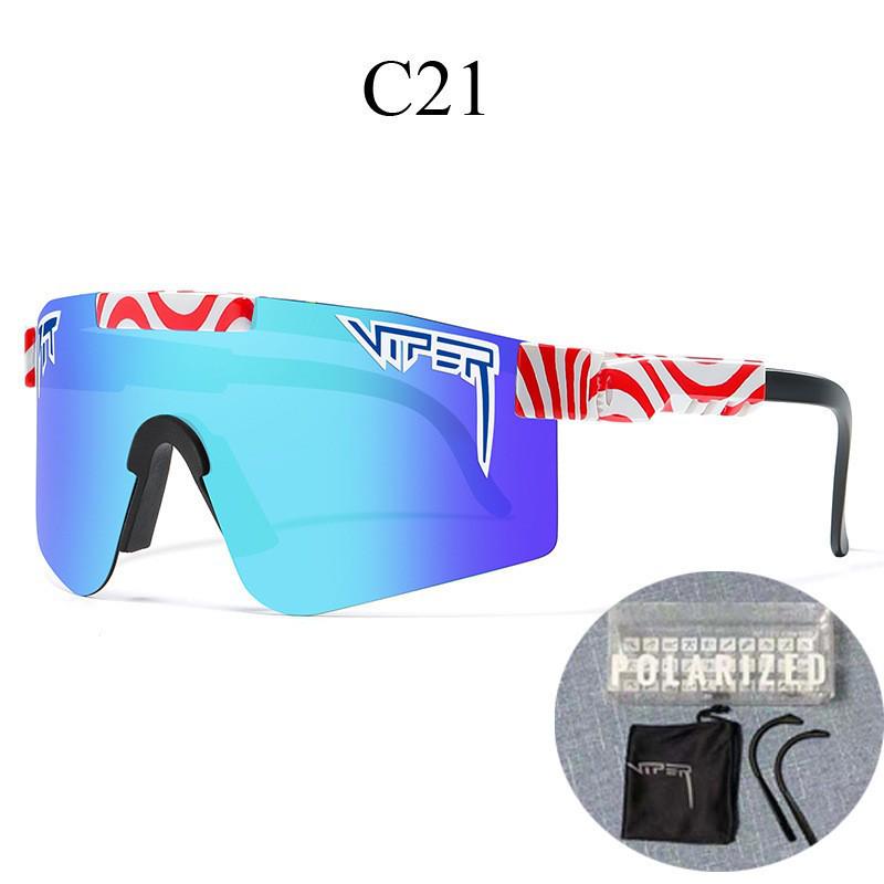 Grenzüberschreitende polarisierte Fahrradbrille mit großem Rahmen und farbigen Gläsern für Sport