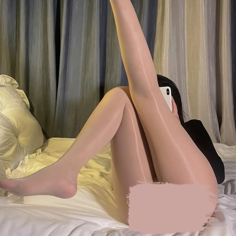 0.01 Přirozeně Hedvábné Černé Punčochové Kalhoty s Koňským Olejem: Ultratenké, Bezešvé, Hedvábné Punčochy