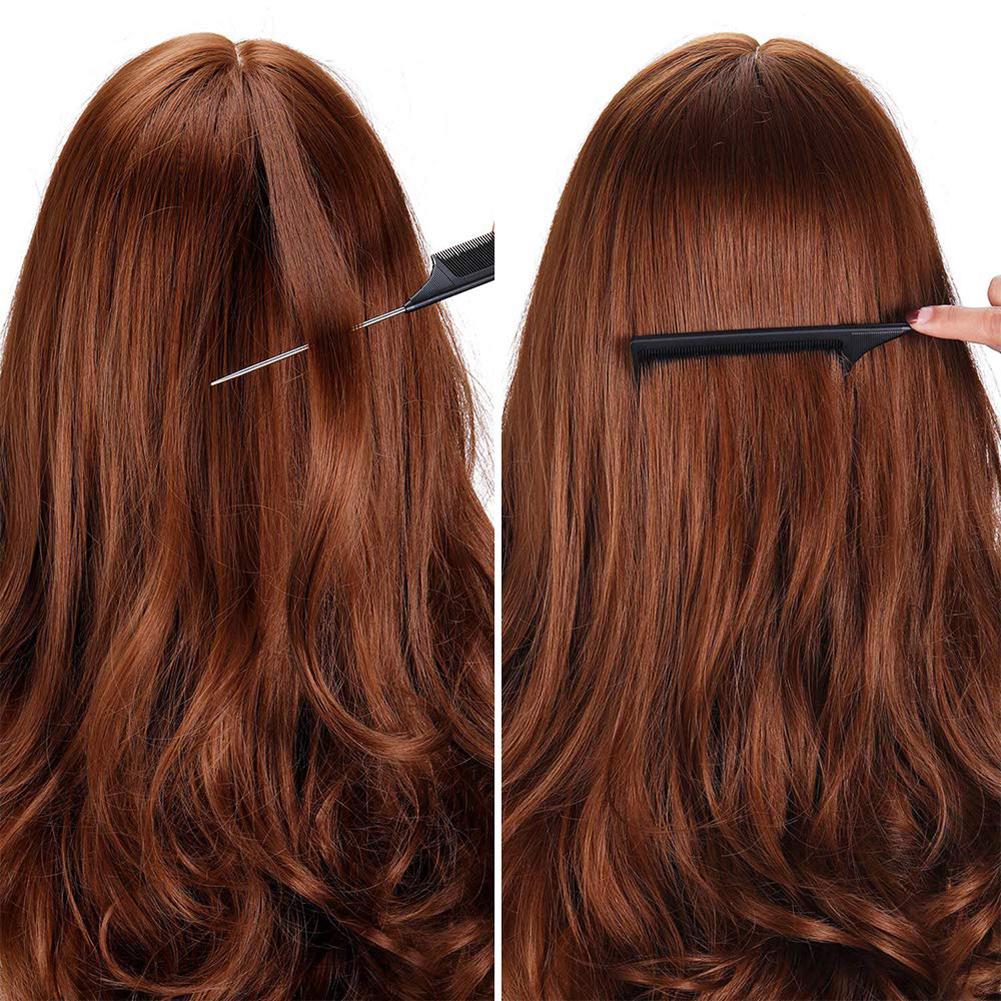 High Needle Anti-static Comb Shape Dense Steel Hairdressing