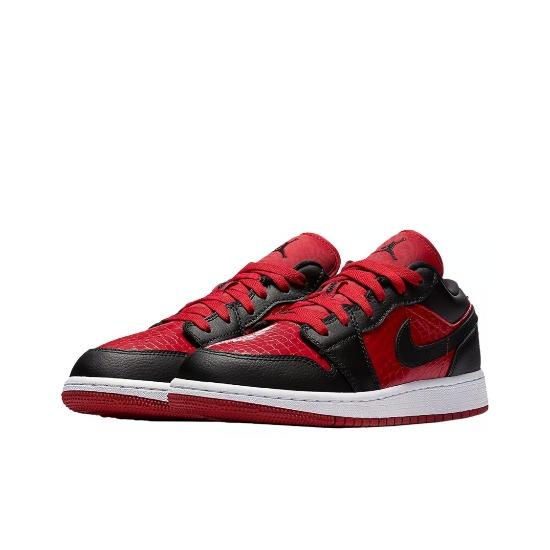 Air Jordan 1 Low BG Красный/Черный 553560-610 EU 38 красный
