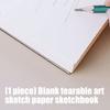 Portable Hardcover Sketchbook Coil Binding Drawing Pad Tearable Pages For Artists Beginner Outdoor Sketching Doodling