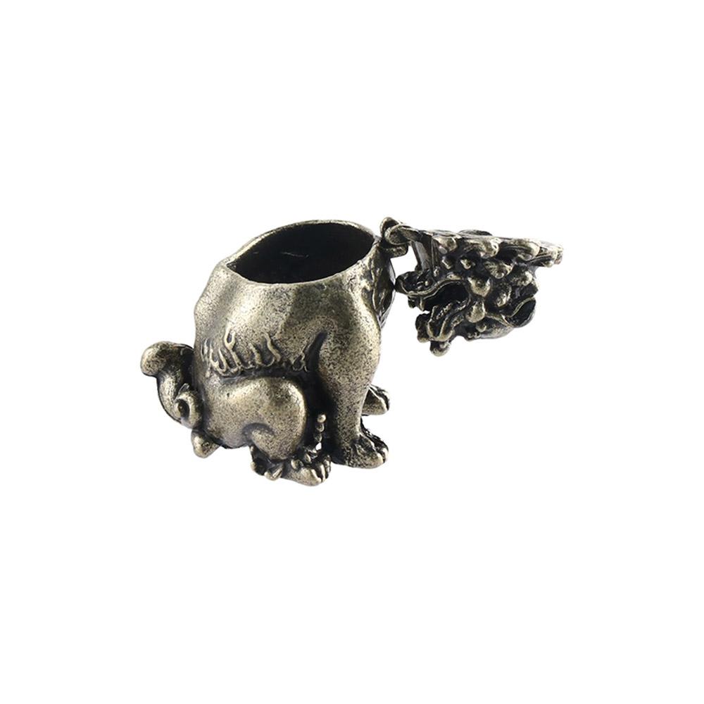 Animal Mythical Beast Figurines Mini Animal Incense Holder Antique Lion Incense Tray Office