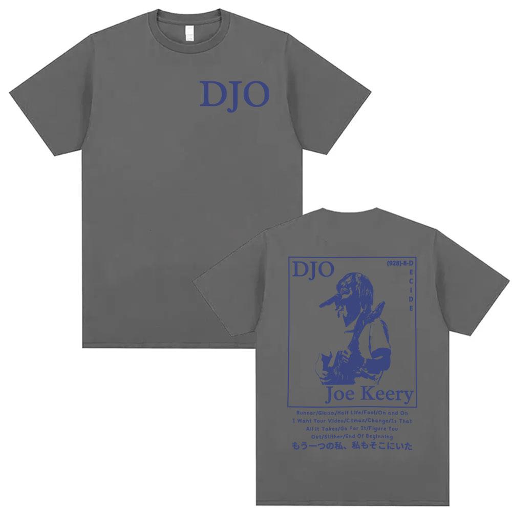 2026 Summer New Design DJO Joe Carey Pattern TShirt  HighQuality Fashion Casual Breathable Mens Roundneck Printed TShirt