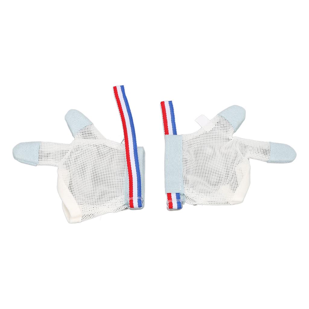 1 Pair Toddler Finger Guard Massage Gums Good Breathability Adjustment Size Comfortable Baby Stop Thumb Sucking Finger