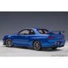 AUTOart 1/18 Scale Nissan Skyline GT-R (R34) V-Spec II Bayside Blue Finished Model 77408
