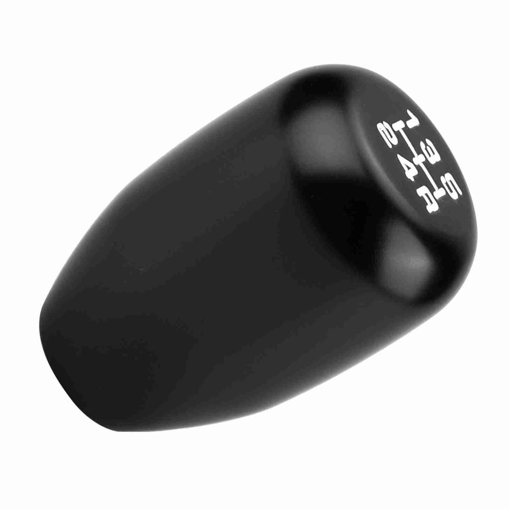 Car 5 Speed Manual Gear Shift Knob Shifter Lever Stick with 3 Adapters 8 10 12mm (Black)