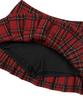 Sunday Fruits Market Sun Pleats Skirt Red Check