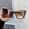 Designer Cat Eye Sunglasses Women Men Comfortable Square Sun Glasses Female Male Big Frame Mirror Trendy