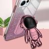 For Xiaomi Redmi Note 12 4G Case Cute Astronaut Kickstand Anti-drop Cell Phone Cover