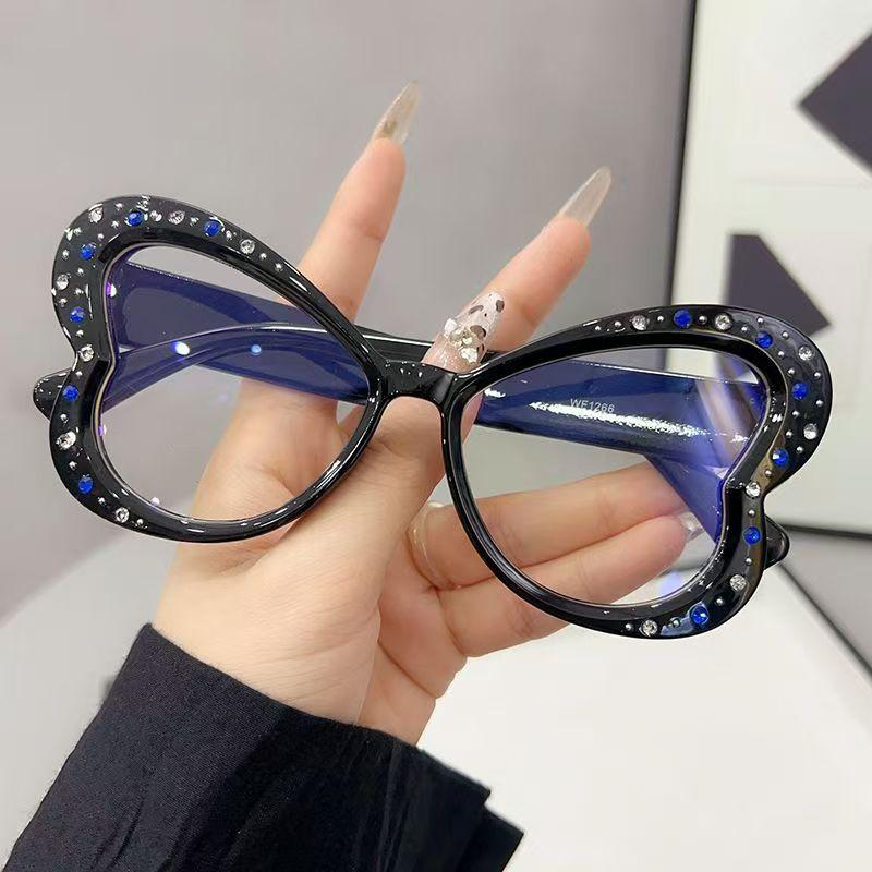 Butterfly Shape Anti Blue Light Glasses for Women Men High Quality Computer Eyewear Blue Light Blocking Eyeglasses