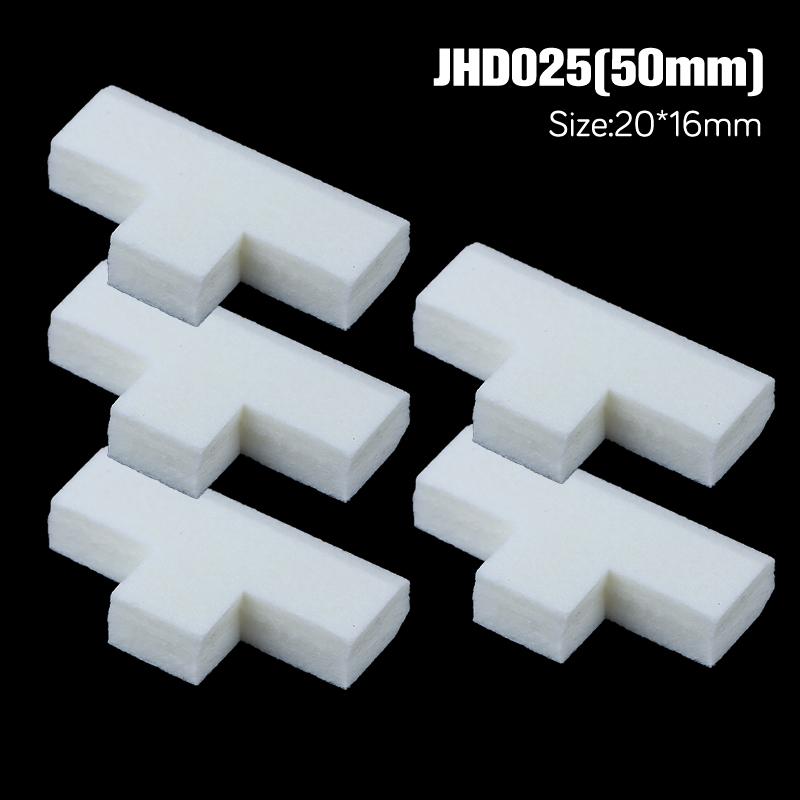 5Pcs/Lot 3/4.5/6.5/8/10/15/30/50Mm Polyester Nibs For Barrels Tube Liquid Chalk Markers Paint Pen Replaceable Nib Accessories