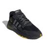 Adidas Originals Nite Jogger Retro Sports Cushioning Low-Top Lifestyle Sneakers Unisex sneakers Black Gray Yellow FV6571