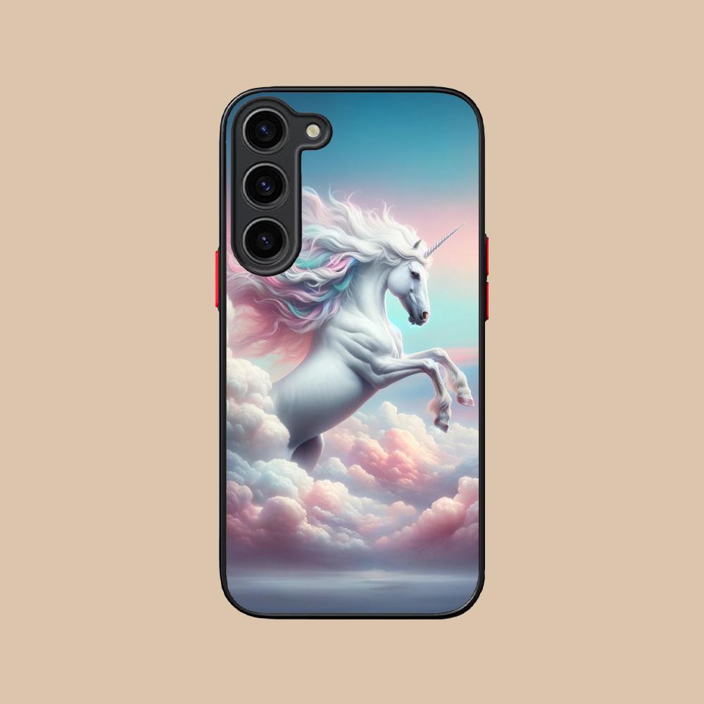 

Fantasy Unicorn Mobile Phone Case for Samsung Galaxy S25 S24 S23 S22 S21 Plus FE Ultra Colorful Silicone Cover Cellphones Luxury Galaxy S25
