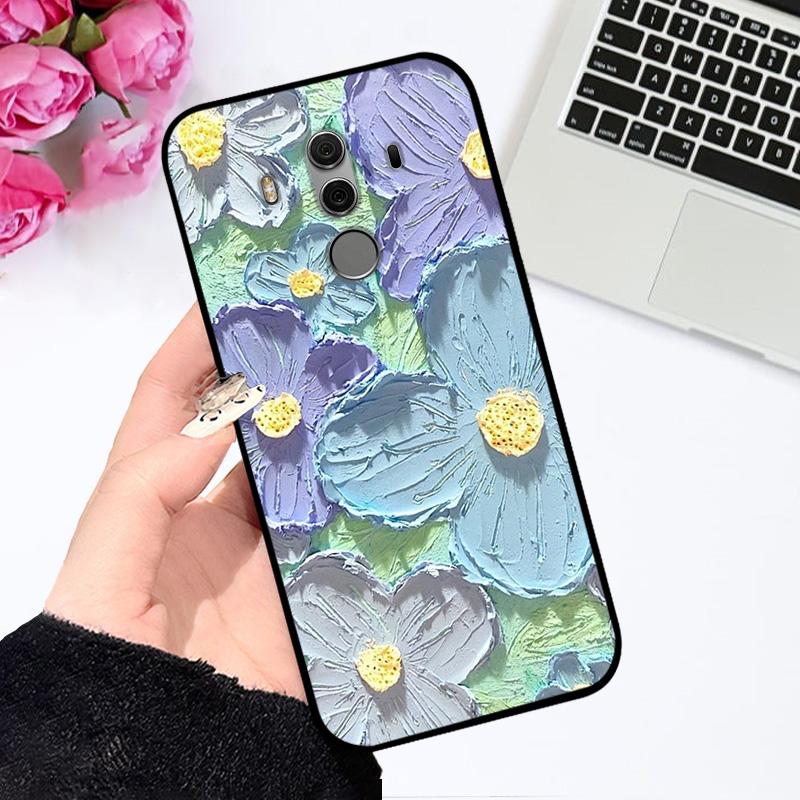 For Mate 10 Pro Case Mate10 TPU Soft Silicone Phone Cover For Huawei Mate 10 Lite Fashion Shockproof Funda Nova 2i Bumper Cute