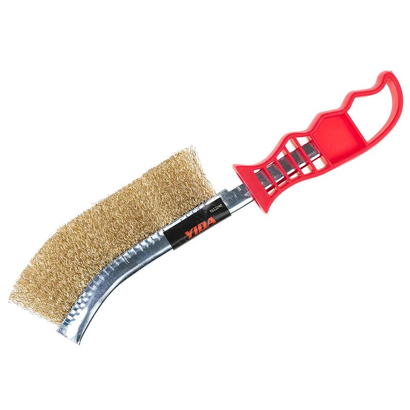 1PCS Multipurpose Tool Wire Brush Handheld BBQ Stainless Steel Metal Rust Removal Clean Brush Industrial Polishing And Deburring