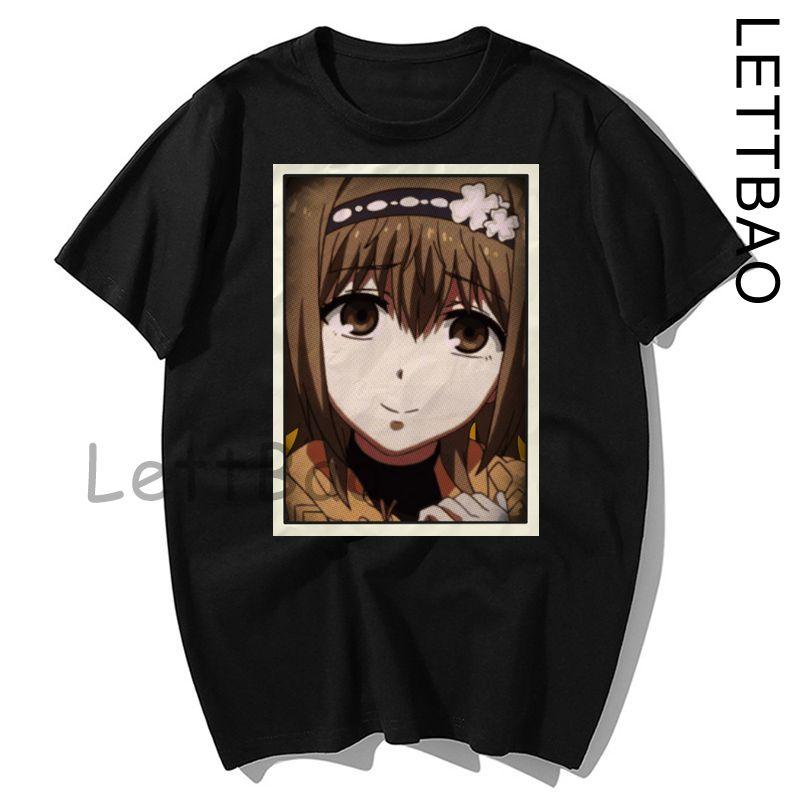Tokyo Ghoul Kaneki Ken Eyes Japanese Anime Print T Shirt Men Women Streetwear Harajuku Couple