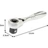 Tone Compact Short Ratchet Handle Hold Type RH4CHS 12.7mm Drive Tool