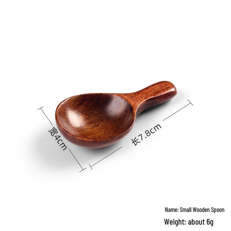 ZISIZ Long-Handled Wooden Spoons