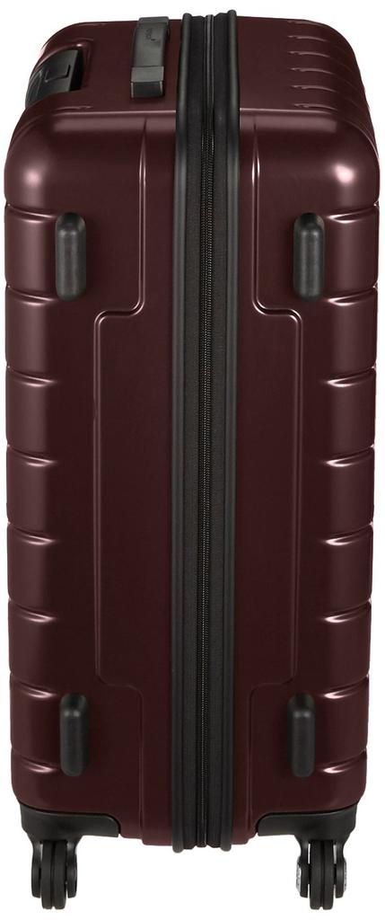 Suitcase Made In Japan 360s Metallic Silent Casters 44L 55 Cm Bordeaux [Proteca] 3.6kg