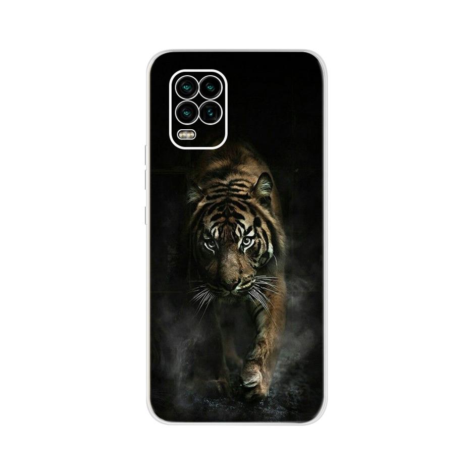 For Xiaomi Mi 10 Lite 5G Case Cute Cat Butterfly Soft Silicone Phone Cases For Xiaomi Mi 10 Lite 10Lite Back Cover Fundas Bumper