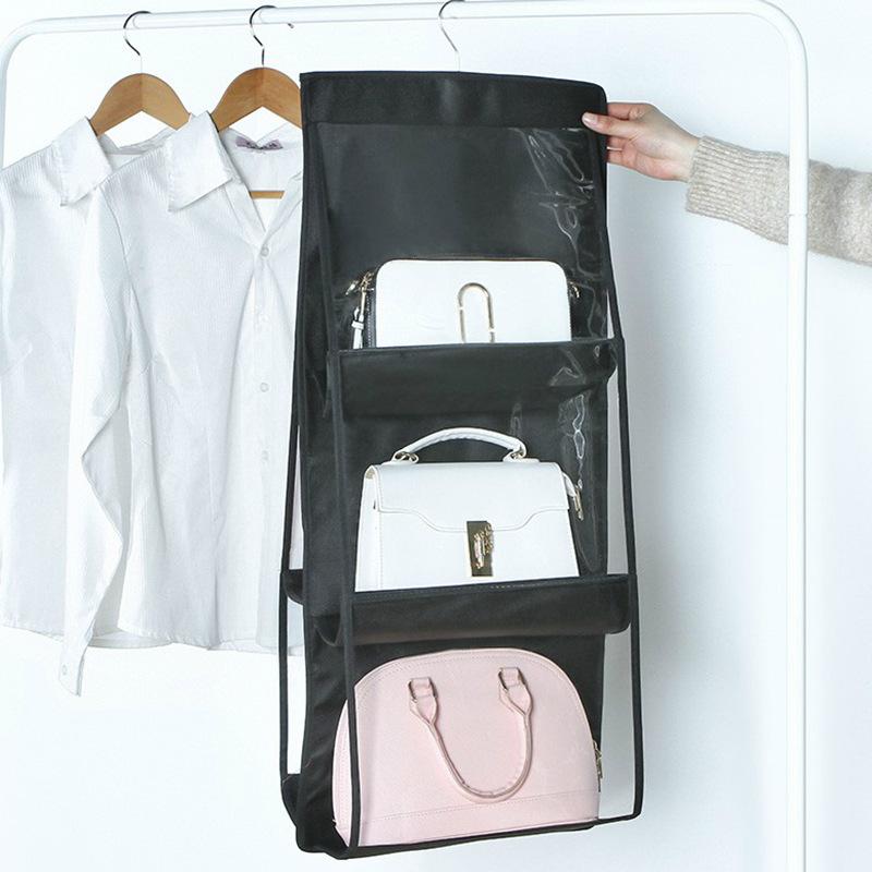 Non-woven Bag Storage Hanging Bag Hanging Fabric Storage Bag Dry And Wet Separation Storage Bag Rack
