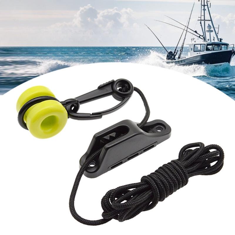 Downrigger Weight Retrievers for Trolling and Deep Sea Fishing Downrigger Accessory with Snap Fairlead Cleat & 86In Cord