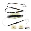 BWR325 Window Regulator Repair Kit Front Right Door for  A4 B6 8E2 8E5 B7 8EC 8ED Seat Exeo 3R2 3R5 4/5 Door 8E0837462
