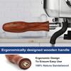 Coffee Portafilter Handle M10 Durable Wooden Coffee Filter Handle Solid Wood Filter Holder Handle Espresso Coffee Machine 3
