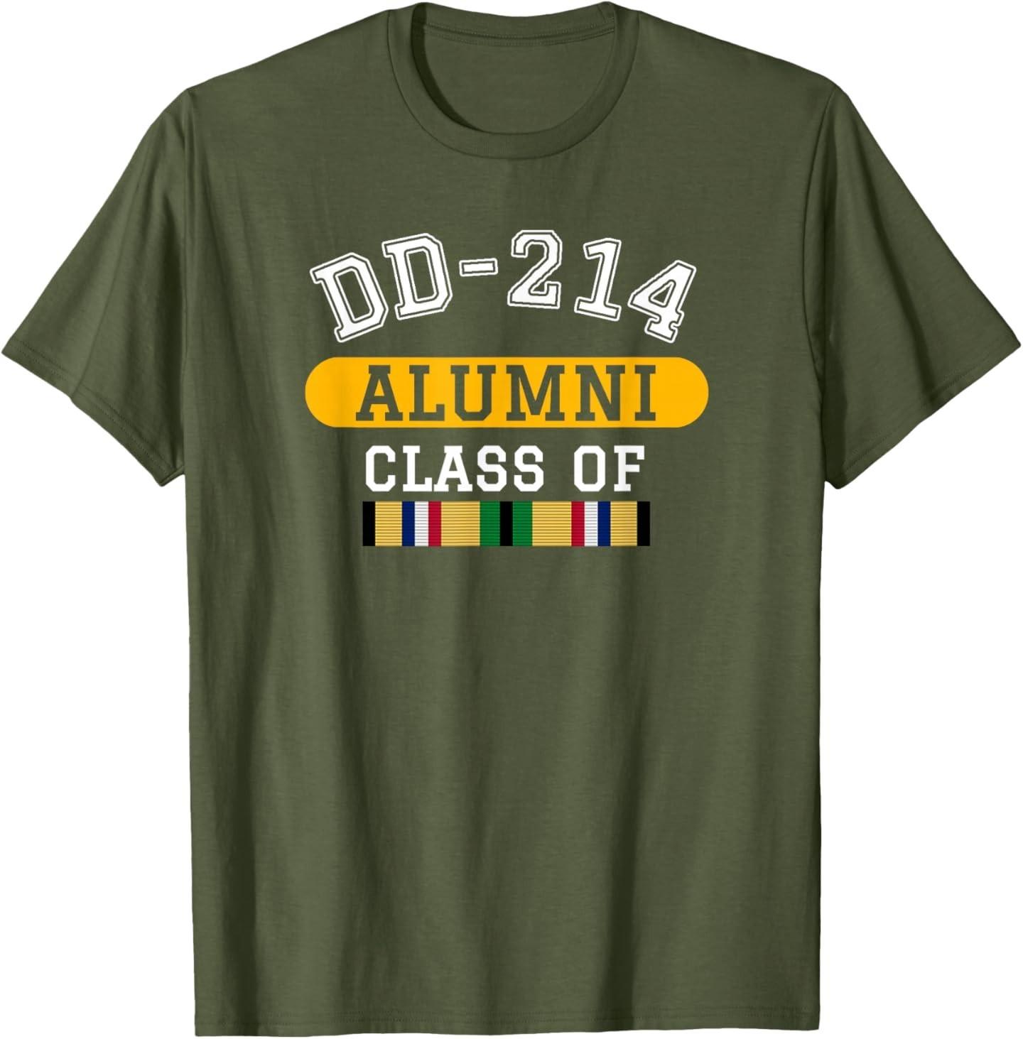 DD-214 Alumni Class of Desert Storm Veteran Pride T-Shirt S разноцветный