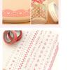 5 Pcs/lot DIY Cute Lace PVC Tape Sweet Sticker for Decor Scrapbooking Album Cups Gift Korea Stationery Designer Free Shipping