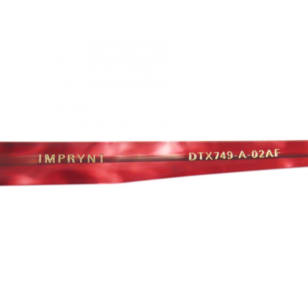 Pristine DITA Glasses IMPRYNT Marble Clear Red Women DTX749 Used
