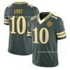 Mens NFL Micah Parsons Green Jersey Rugby Football Fan Apparel Premium Breathable Athletic Top