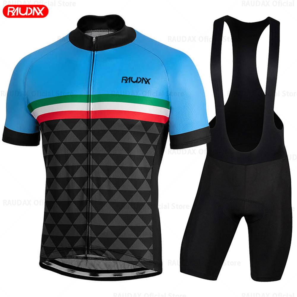2026 Summer Quick Dry and Breathable Cycling Jersey Set Men Cycling Clothing Bicycle Uniform Breathable Mountain Bike Clothes