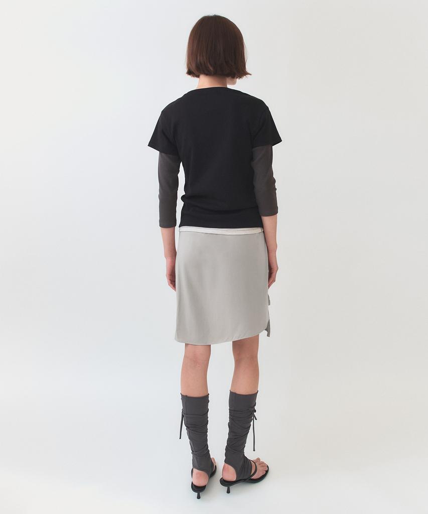 Simeteuligpeosenteu Basic Jersey T-Shirt / Black