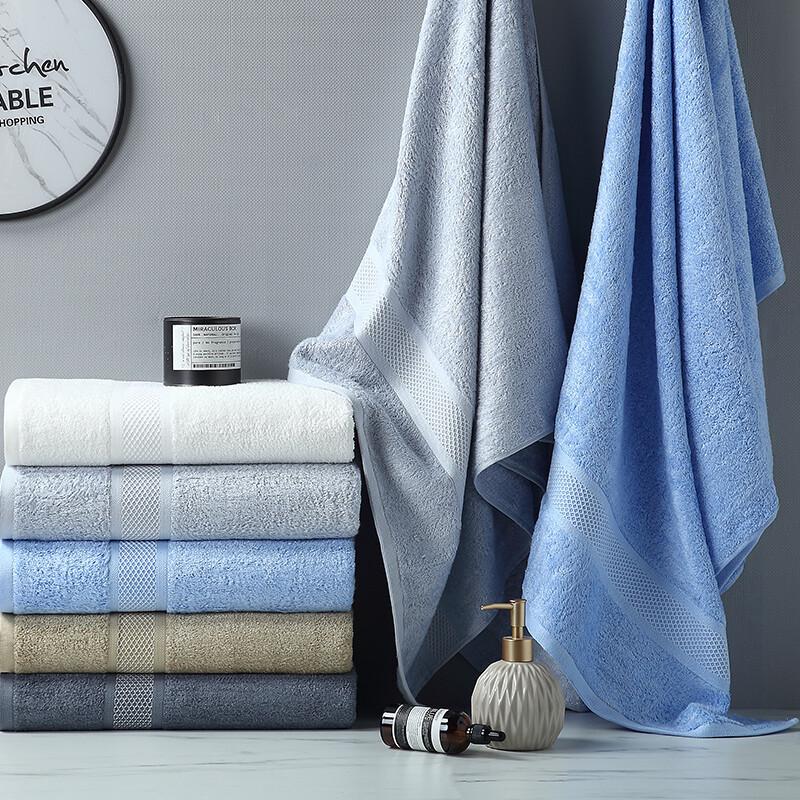 Bamboo Pulp Fiber Adult Bath Towel and Blanket Cover
