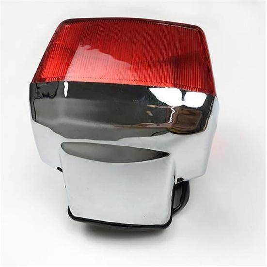 VrAre Motorbike Tail Light Motorcycle Tail Light for Suzuki for Haojue GN125F GN125-2A HJ125-8 GN150 Rear Brake Stop Lamp Red Lens Taillight