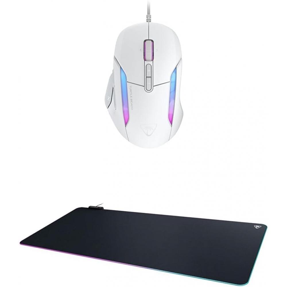 

Turtle Beach Rgb Large Mouse Pad Set Kone Ii White Wired