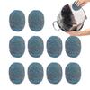 10pcs Metal Cleaning Steel Wool Durable Cleaners for Dirty Pots Pans Stovetops and Outdoor Cooking Area