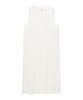 Covernat Woman Sleeveless Knit Dress Ivory