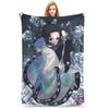 Kimetsu Demon Slayer Blankets Velvet Spring/Autumn Anime Kimetsu No Yaiba  Super Warm Throw Blankets for Bed Outdoor Rug Piece