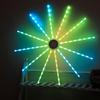 Colorful Twinkle Fireworks Lights Led String Lights Rgb Meteor Decorative Lamp With Remote Control