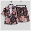Men's Short Sleeved Set Versatile Casual Sports Two-piece Set