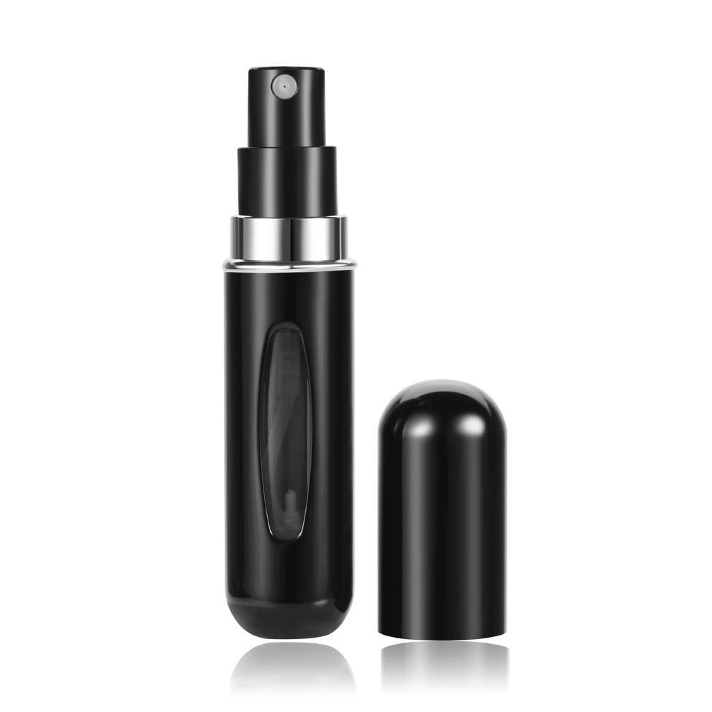 5ml Portable Mini Refillable Perfume Bottle with Spray Refill Jar Scent Pump Empty Cosmetic Containers Atomizer for Travel Tool