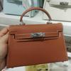 Sac Kelly Impression Paume Deuxième Génération 2026: Nouveau Sac à Main Mini Tote & Bandoulière Haut de Gamme pour Femme