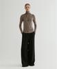 FROMWHERE Long Sleeve Turtleneck Top Beige
