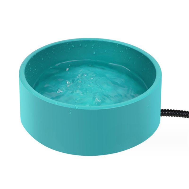 

AEE2-Heated Pet Bowl - 3.2L For Dog Cats, Heated Pets Bowl, Outdoor Water Bowl For Chicken Duck Squirrel