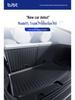 BJBT TPE Trunk Mats for Tesla Model Y: Front & Rear, Refresh Version Interior Accessories