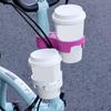 Light Weight Bike Cup Rack Folding Bicycles Cup Holder Quick Clip On Design for Mountain Biking Cycling Drink Holder