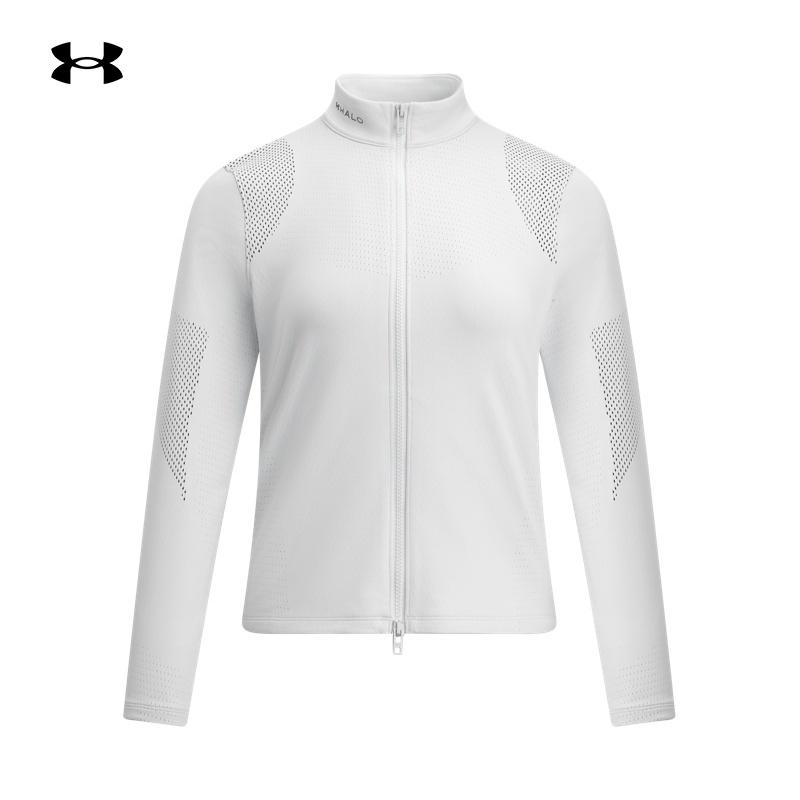 Under Armour Full Zip Training Sports Half High Neck Jacket Women Jackets 6004021
