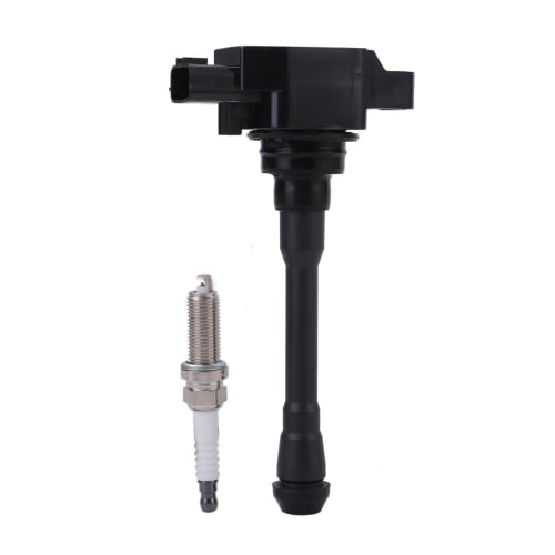 Nissan Iridium Spark Plug & Ignition Coil Set of 4 Plug Ignition Serena C25 NC25 22401-ED815 22448-1KT0A Etc. External Product